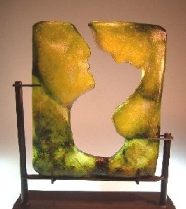 glass sculpture - tenderness